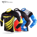 SERFAS Top Of The Rock Black & Yellow Stylish Cycling Set With Extra Quick-Dry Fabric