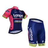 LAMPRE Woman Team Professional Cycling Jersey & Short Set