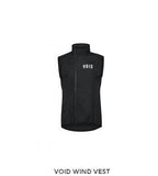 VOID Black Pro Team Windproof Bike Jacket.