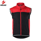 ARSUXEO Wind & Waterproof Sleeveless Cycling Jersey
