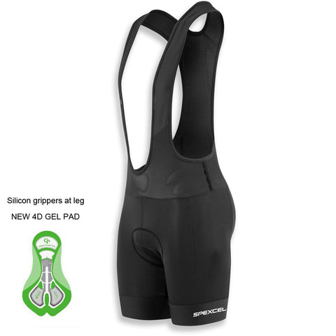 Latest Italian Quality Bib Race Shorts With 4D Silicon Gel Pad Grippers
