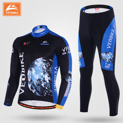 VEOBIKE Long Sleeved Thermal Cycling Set
