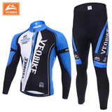 VEOBIKE Long Sleeved Thermal Cycling Set