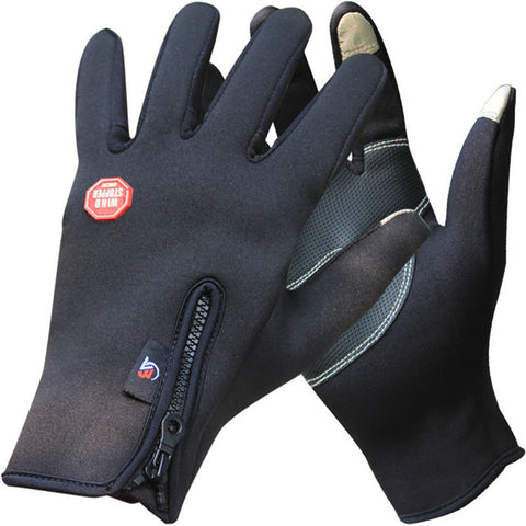 Ultra-Stylish Warm Cycling Gloves With Phone Touch Screen Feature