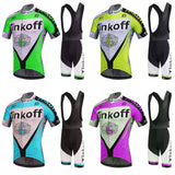 TINKOFF 2017 Super Breathable Cycling Set With Crotch Level Gel Pad For Increased Comfort & Protection