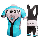 TINKOFF 2017 Super Breathable Cycling Set With Crotch Level Gel Pad For Increased Comfort & Protection