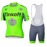 TINKOFF 2017 Super Breathable Cycling Set With Crotch Level Gel Pad For Increased Comfort & Protection