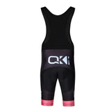 QKI 2017 Edgy Pink Pro Cycling Set With Padded Crotch (Made In Italy)