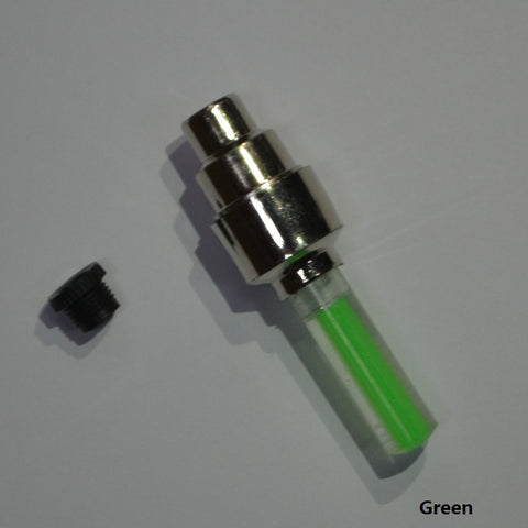 Super Ultra Light Speed Firefly Neon Light Tyre Valve With Battery
