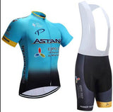 Astana 2017 Turquoise Aqua Cycling Jersey & Short Set