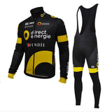 ROPA CICLISMO Ultra-Warm Winter Fleece Cycling Set