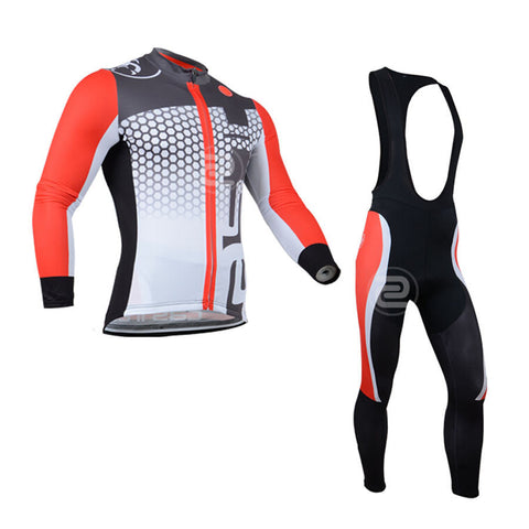 ROPA CICLISMO Ultra-Warm Winter Fleece Cycling Set