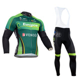 ROPA CICLISMO Ultra-Warm Winter Fleece Cycling Set