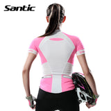 Pink 2016 Women Short Sleeves Cycling Jersey