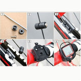 Waterproof LCD 14 Functions Speedometer