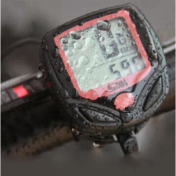 Waterproof LCD 14 Functions Speedometer